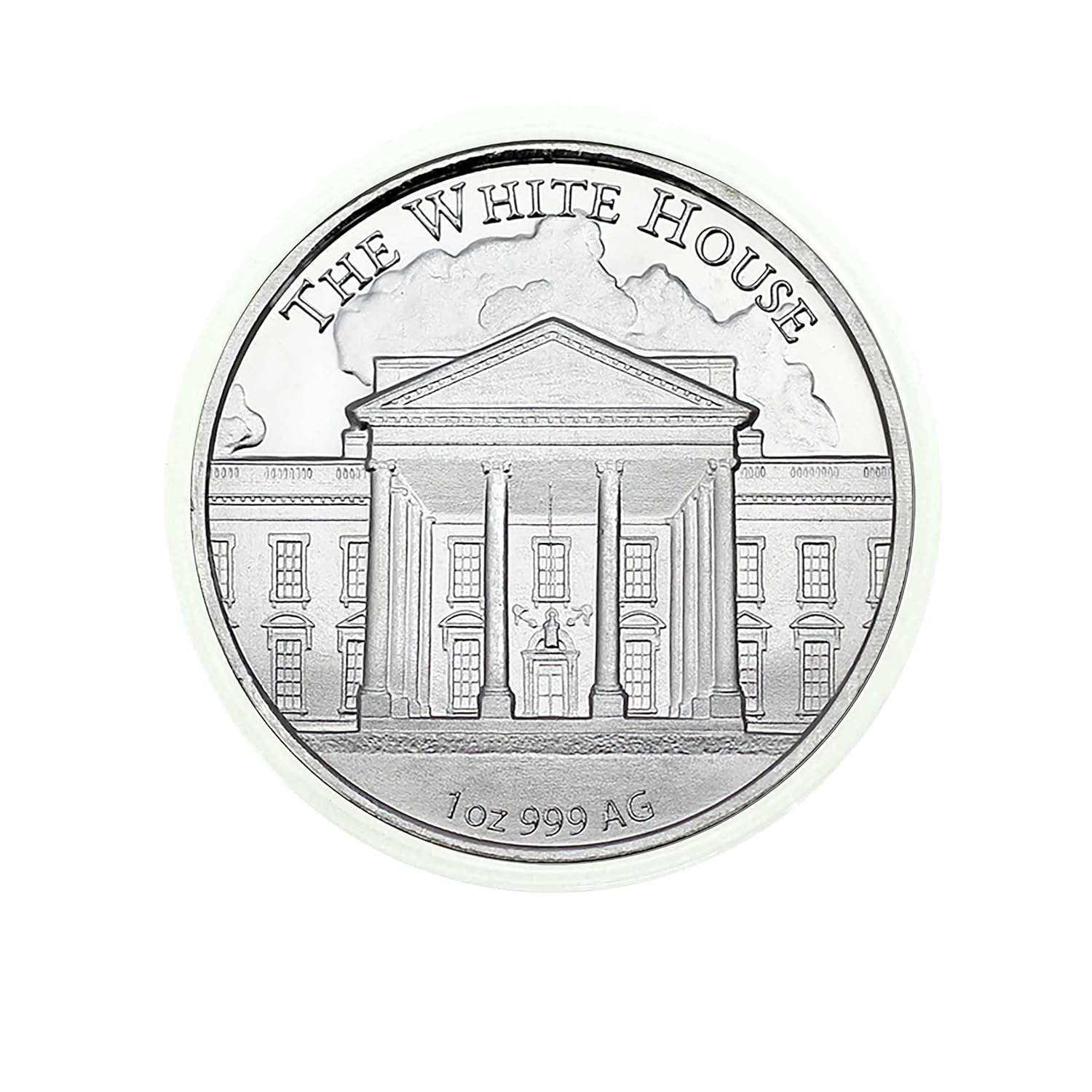 2024 President Trump Fight 7.13.24 Coin 1 Ounce Silver Round in Air-Tite Capsule Holder Dollar Uncirculated