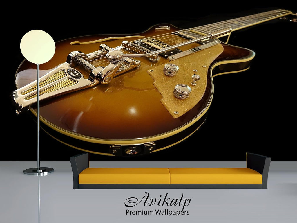Avikalp Exclusive Awi4699 E Guitar Music Instrument Song Full HD Wallpapers (274cm x 213cm)