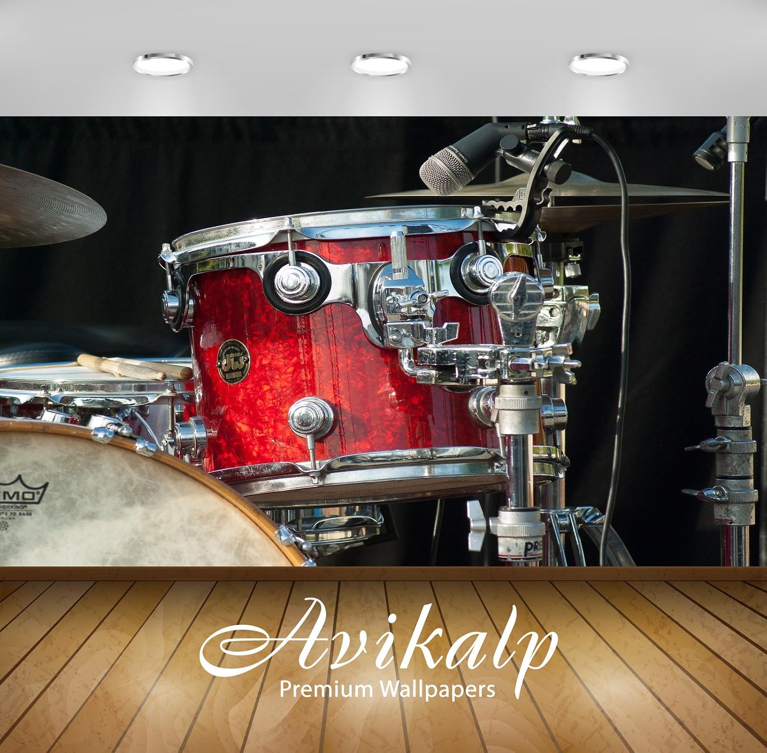 Avikalp Exclusive Awi4713 Music Music Instrument Song Full HD Wallpapers (7 x 6 ft)