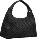 ANTONIO VALERIA Addison Braided Leather Tote Bag for Women