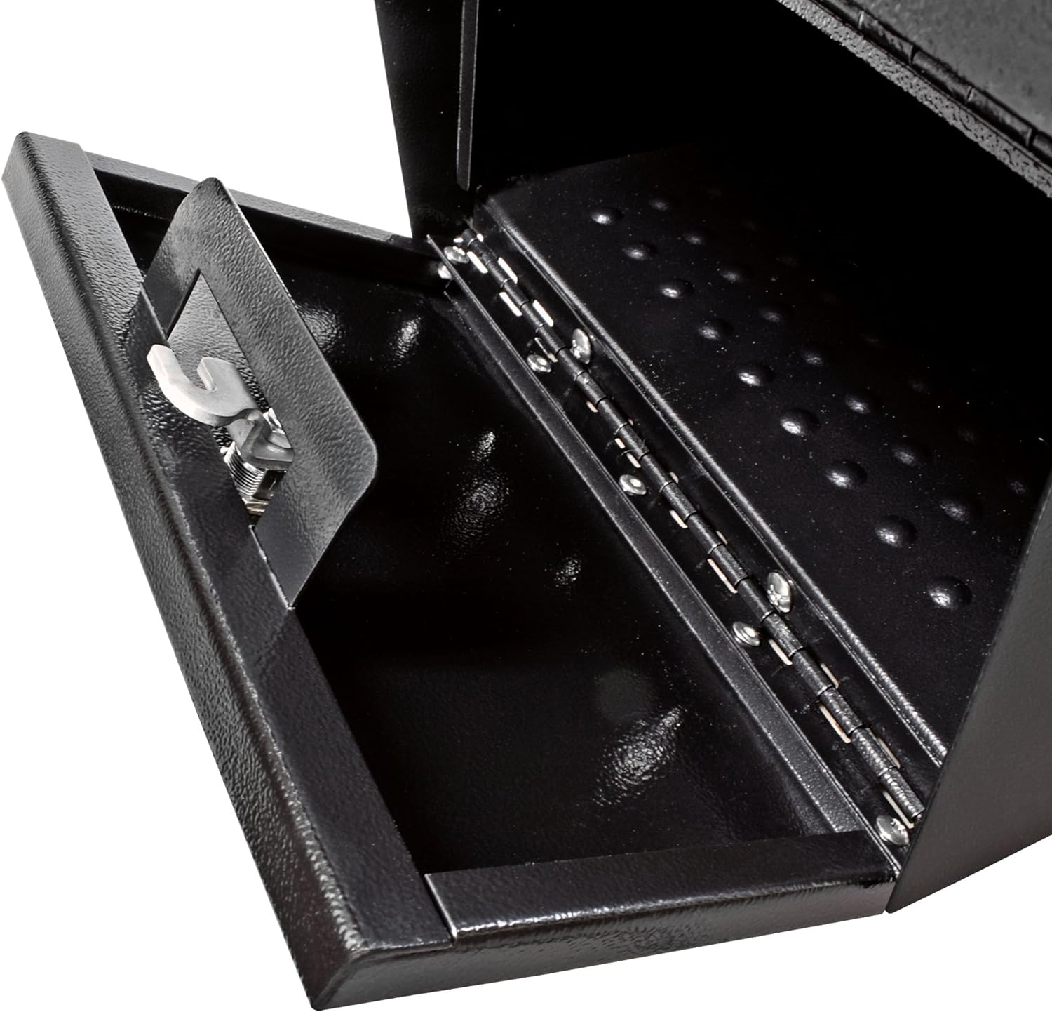 Mail Boss 7206 Package Master Curbside Locking Security Mailbox | Black,Medium