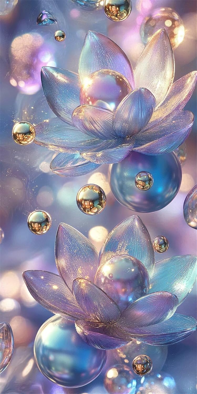 Diamond Art Kits for Adults Flowers Diamond Painting Kits, 5D DIY Square Dream Full Drill Dimond Art Paintings Rhinestones Crafts for Adults for Gift Home Wall Decor, Large Size 40 x 80 Inch, Model732