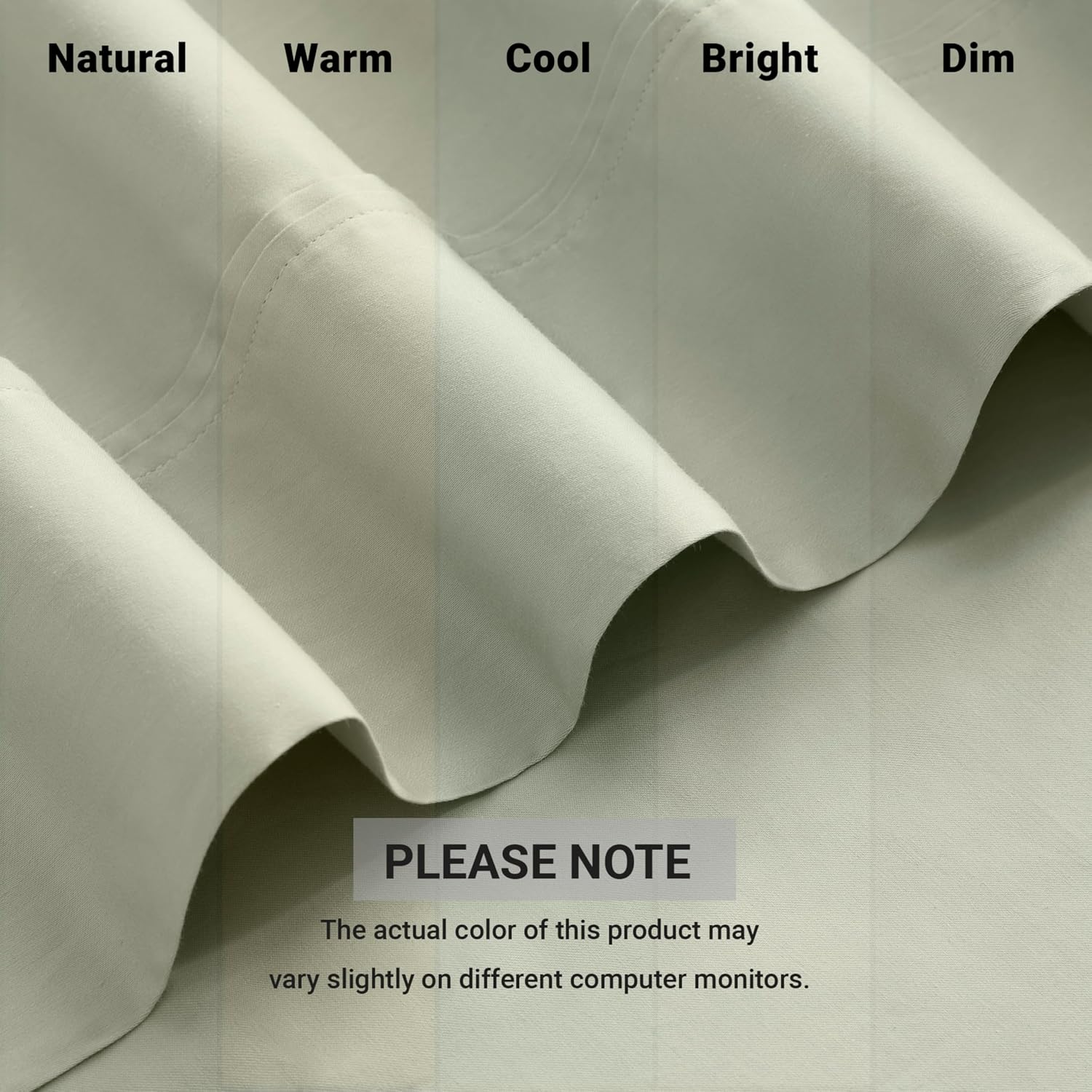 Harbor House Luxury 100% Egyptian Cotton Sheet Set, 400 Thread Count Sateen Weave, Soft & Breathable Bed Sheets with Deep Pocket, 4-Piece Cal King Bedding Set, Sage