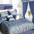 Tribeca Living Empire 12-Piece Cotton Bed in a Bag with Deep Pocket Sheet Set