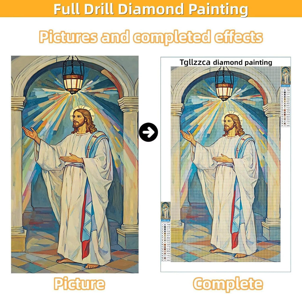 Diamond Art Kits for Adults Man Diamond Painting Kits, 5D DIY Square Aurora Full Drill Dimond Art Paintings Crystal Rhinestones Crafts for Adults for Home Wall Decor, Large Size 40 x 80 Inch, Model750