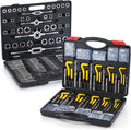 Metric & SAE 261 Piece HSS Drill Thread Repair Kit & 110 Piece Tap & Die Tool Set Bundle - THREAD261-110SAE