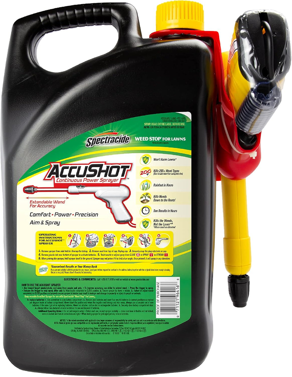 Spectracide Weed Stop For Lawns (AccuShot Sprayer) (Pack of 4)