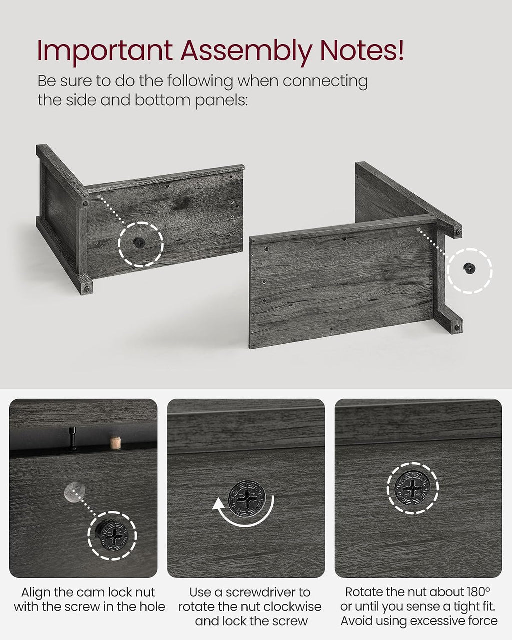 VASAGLE LIRY Collection - Storage Cabinet, Buffet Cabinet, Sideboard, Credenza, with Adjustable Shelves, for Living Room, Entryway, Antique Charcoal ULSC381T04