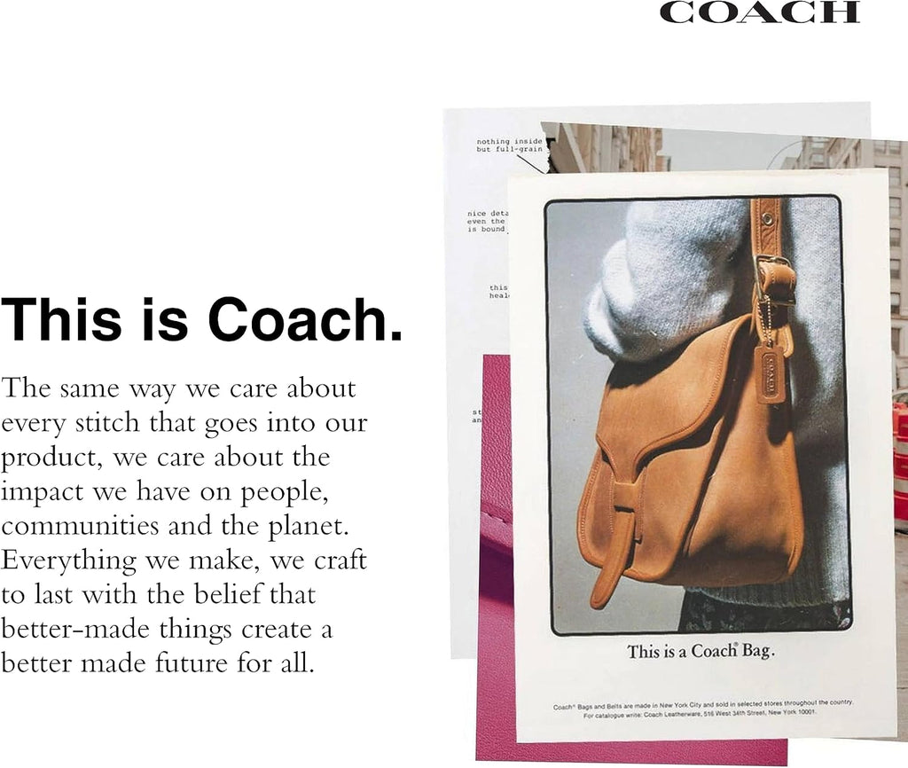 Coach Men's 38mm Harness Belt in Vegetable-tanned Leather