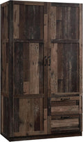 Sauder Miscellaneous Storage Wardrobe/Storage Cabinet/Pantry Cabinet, Reclaimed Pine Finish | Miscellaneous Storage