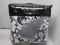 Lauren Ralph Lauren Reese 3 pc Full Queen Comforter Set Shams (Navy, Queen)
