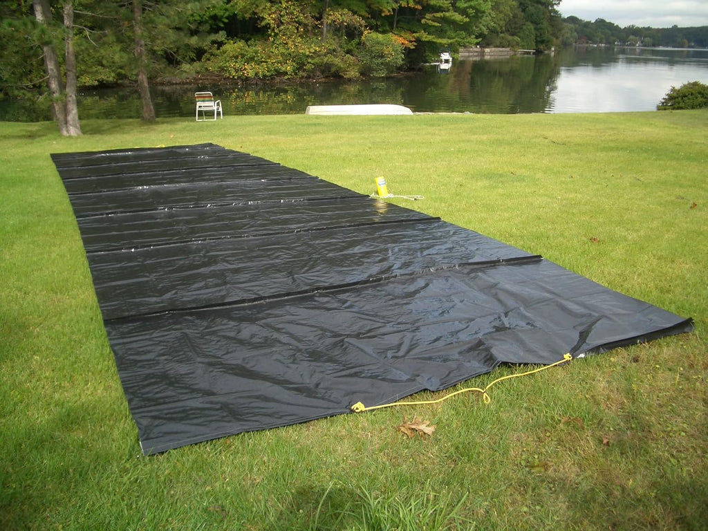Aquatic Weed Control | Chemical-Free Vegetation Inhibitor for Lakes & Ponds | Benthic Barrier | Instant Weed Free Swimming (10.75 feet x 50 feet)