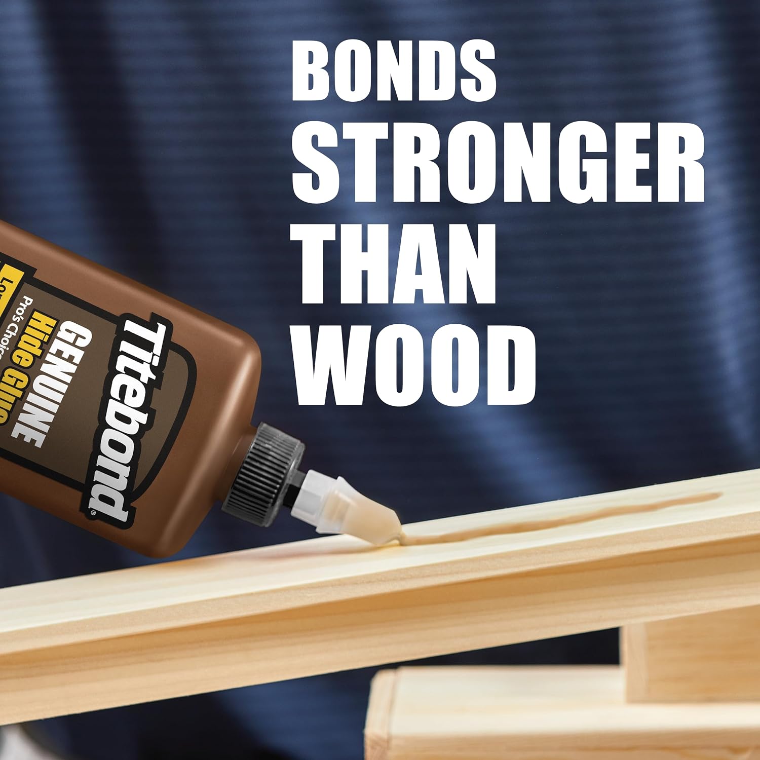 Titebond Genuine Hide Glue 8 Oz. (12 Pack) – Adhesive for Fine Furniture, Antique Restoration, Musical Instruments, Slow Set, Creep-Resistant, Creates Crackling Effect on Wood – 5013