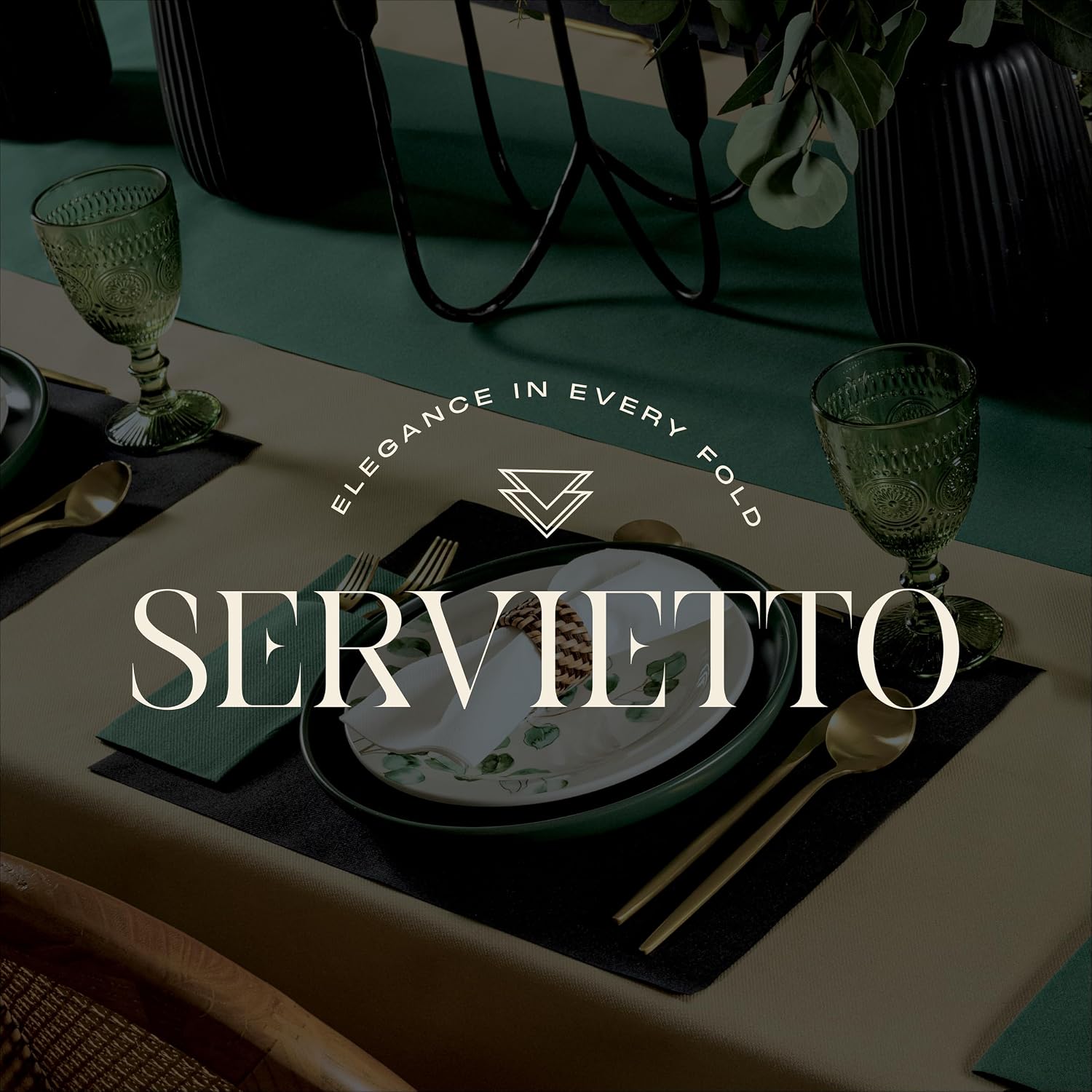 1000-Pack Servietto Disposable Linen-Feel Guest Towels [Pack of 1000] - Disposable Cloth-Like Hand Towels, Made In USA - Soft and Absorbent Paper Napkin for Kitchen, Bathroom, Party, Wedding, Or Event