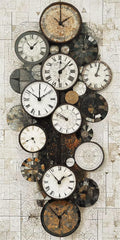 Diamond Art Kits for Adults Abstract Diamond Painting Kits, 5D DIY Square Alarm Clock Full Drill Dimond Art Paintings Crafts for Adults for Gift Home Wall Decor, Large Size 36 x 72 Inch, Model714