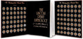 American Coin Treasures Lincoln Penny Anthology Coffee Table Book and Coin Set| 1909 to 1999 Wheat and Memorial Cents | Certificate of Authenticity | Collectible Coins 20th Century |