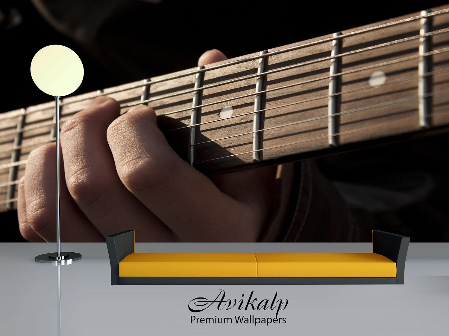 Avikalp Exclusive Awi4701 Guitar Music Instrument Song Full HD Wallpapers (213cm x 182cm)