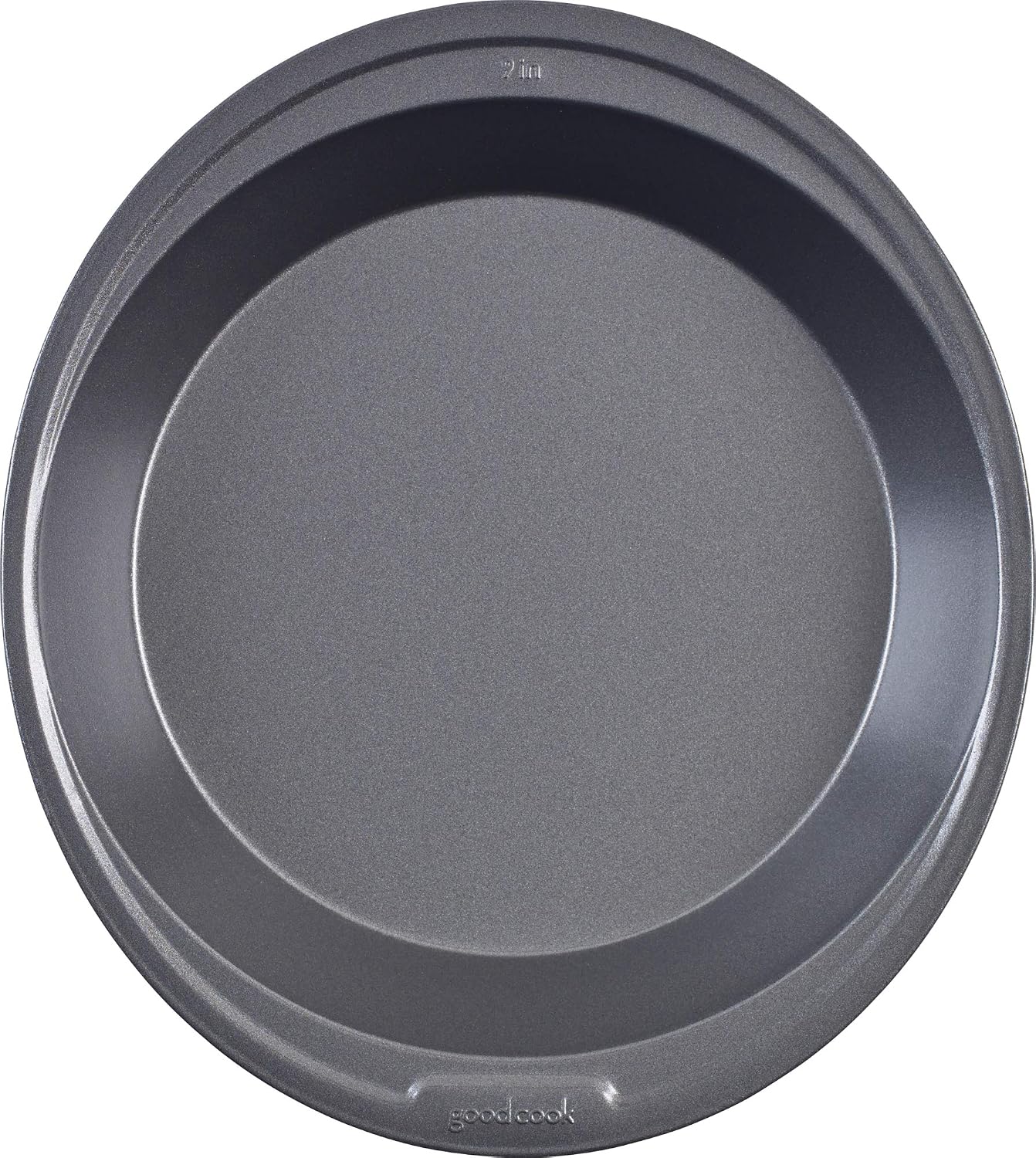 GoodCook Everyday Nonstick Steel Pie Pan, 9', Gray (Pack of 12)