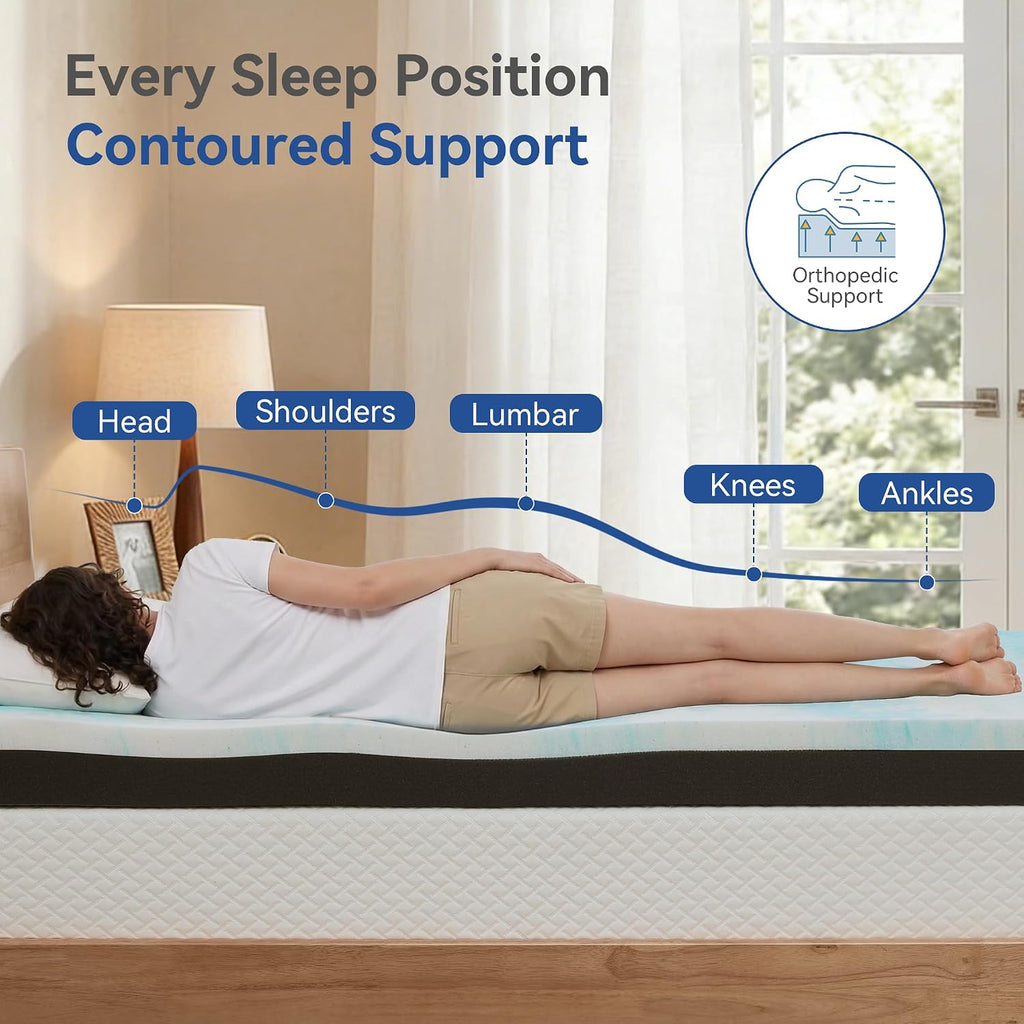 Extra Firm Mattress Topper: King Size 3 Inch, High Density Bed Topper, Extra Support for Pain Relief,CertiPUR-US Oeko-Tex Certified 80x76