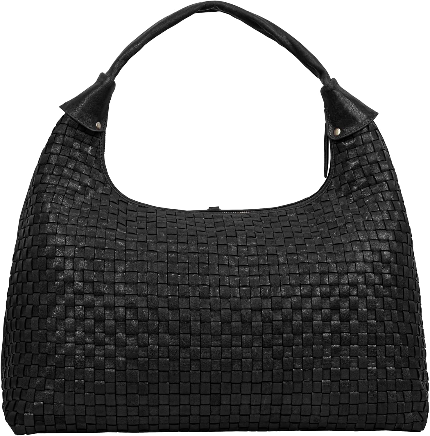 ANTONIO VALERIA Addison Braided Leather Tote Bag for Women