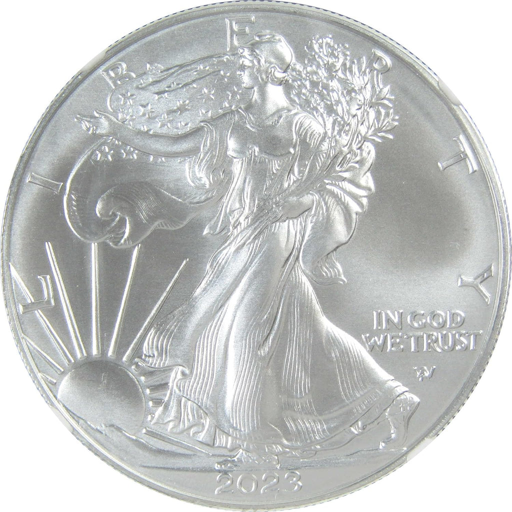 2023 American Silver Eagle MS 70 NGC Bullion Uncirculated $1 Coin