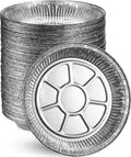 9'' Pie Pans/Disposable Plates/Aluminum Foil Quiche Pan/Tart Tins/Pie Tins/Aluminum Pie Pans/Freezer & Oven Safe(2000)
