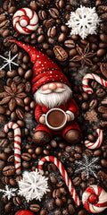 Diamond Art Kits for Adults Coffee Diamond Painting Kits, 5D DIY Round Christmas Full Drill Dimond Art Paintings Crystal Crafts for Adults for Gift Home Wall Decor, Large Size 36 x 72 Inch, Model969