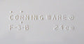 Corning French White 10' Quiche Pan #F-3-B