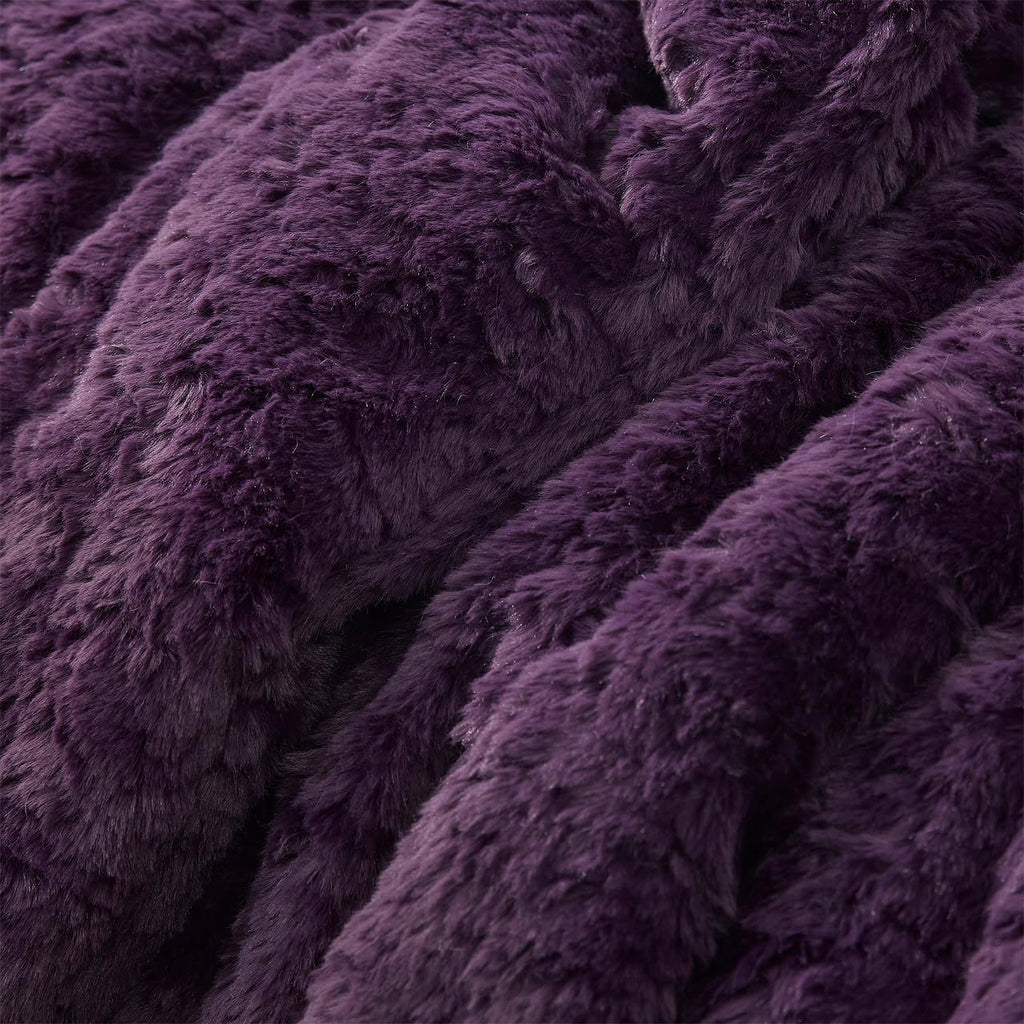 Byourbed Wriggle with It - Coma Inducer® Twin XL Comforter Set - Darkest Possible Purple