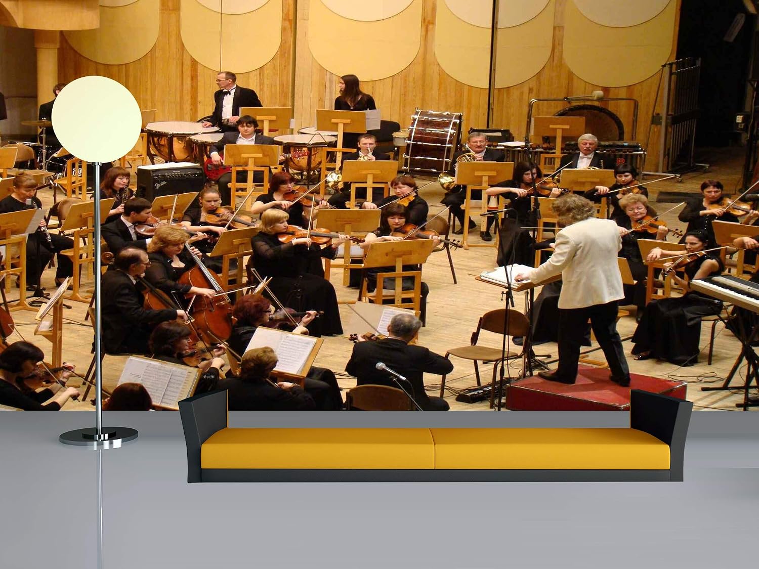 Avikalp Exclusive Awi4732 Symphony Orchestra Music Instrument Song Full HD Wallpapers (274cm x 213cm)
