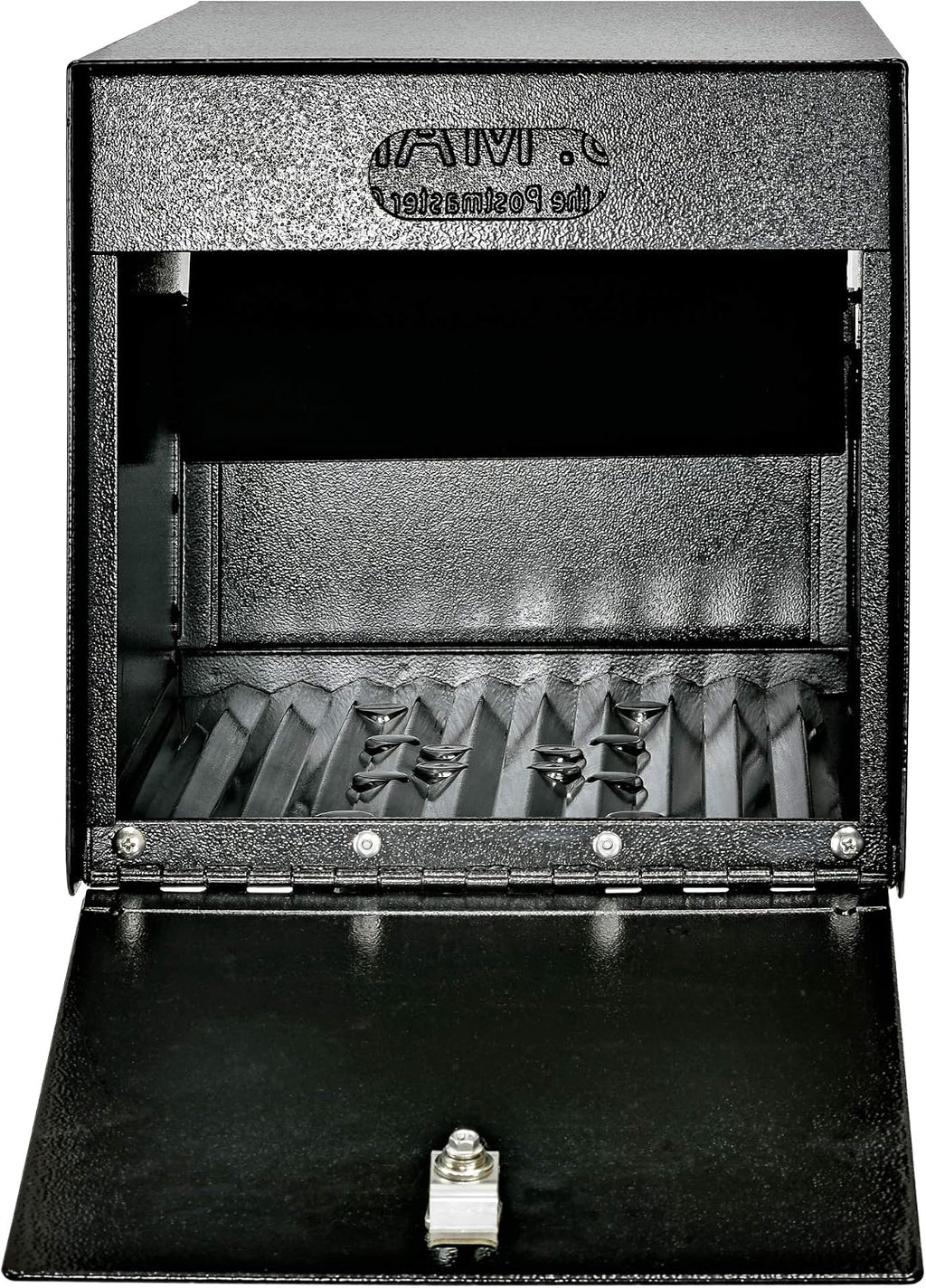 Mail Boss 7536 Street Safe Latitude Locking Security Mailbox, Black