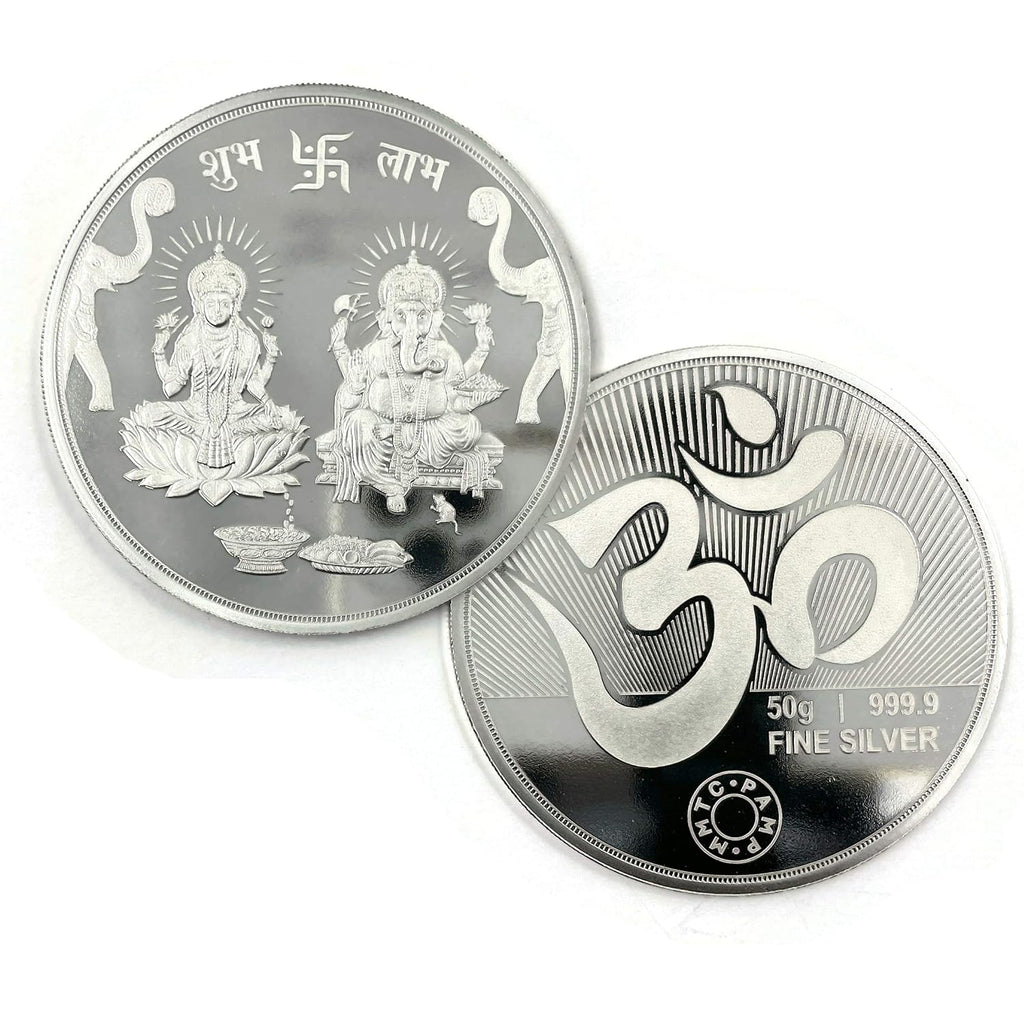 Ganesha Lakshmi Religious Collectible Coin