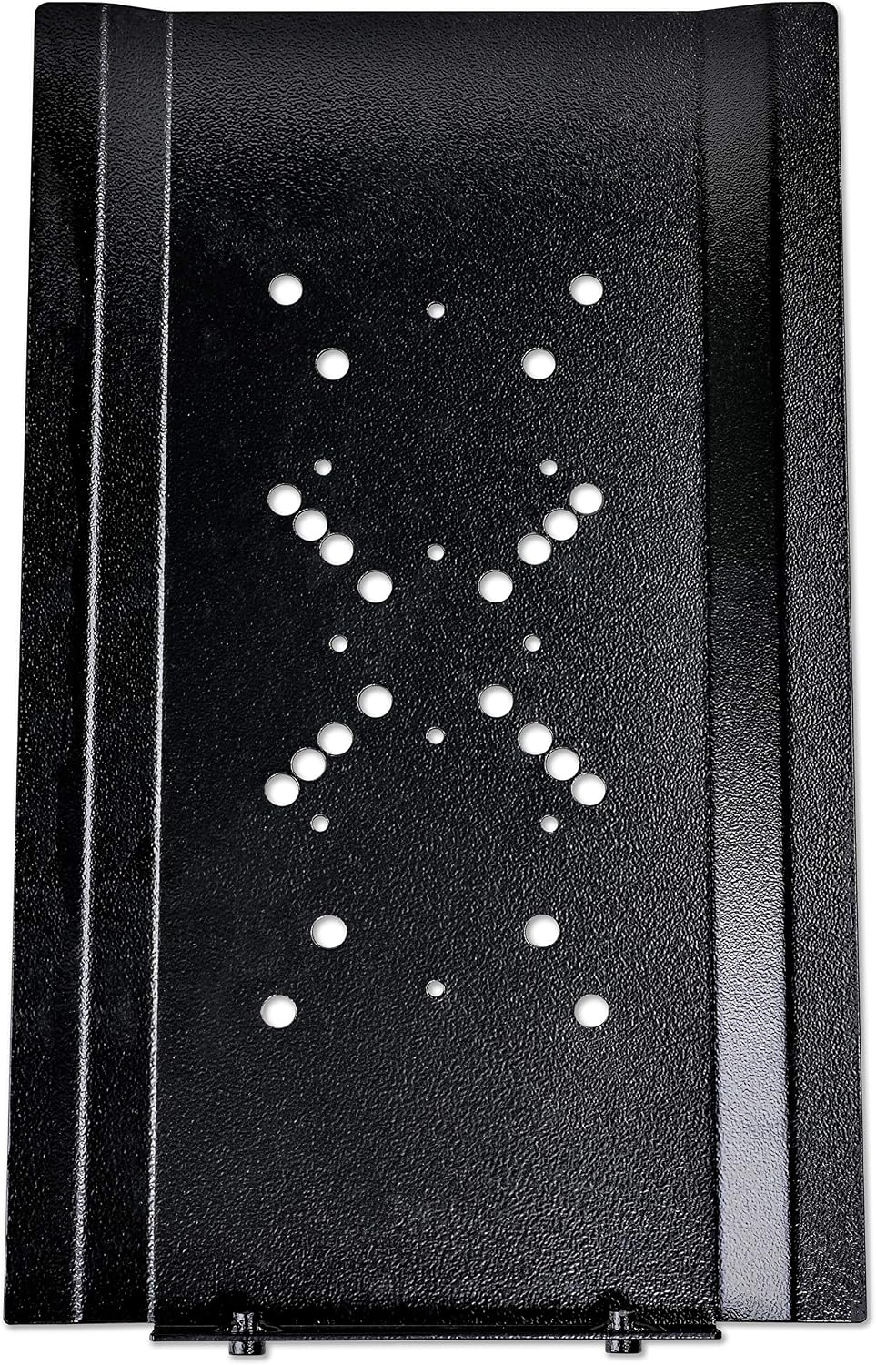 Mail Boss 7106 Curbside Steel Post Mount Security Locking Mailbox, Black, Extra Large, 21 in. D x 11.125 in. W x 13.75 in. H