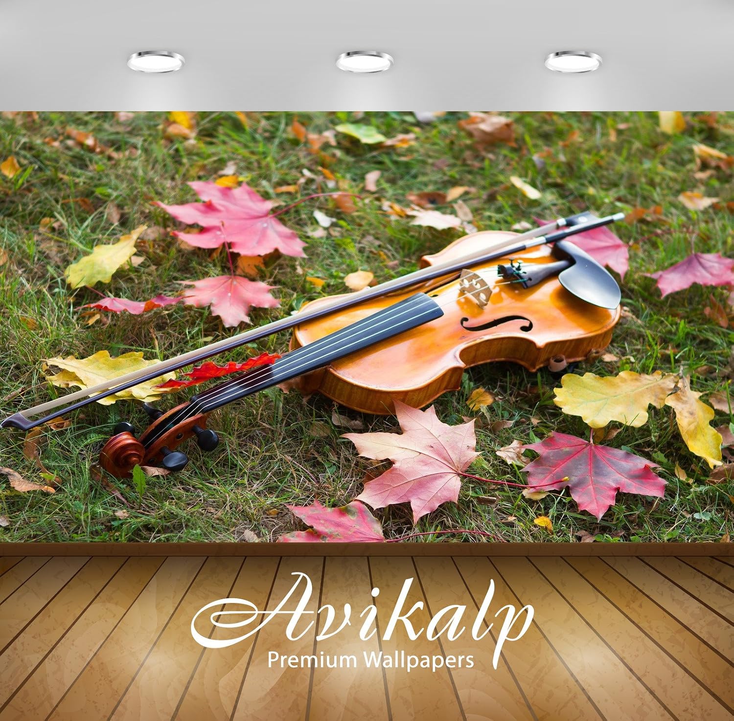 Avikalp Exclusive Awi4684 Autumn Music Instrument Song Full HD Wallpapers (6 x 5 ft)