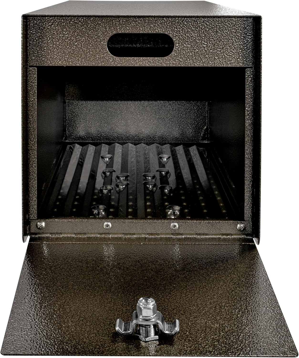 Mail Boss 7528V Mail Manager Street Safe Locking Security Mailbox, Bronze