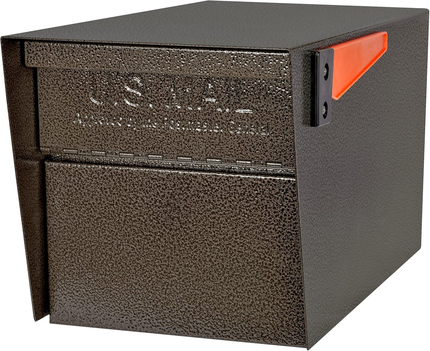 Mail Boss 7528V Mail Manager Street Safe Locking Security Mailbox, Bronze