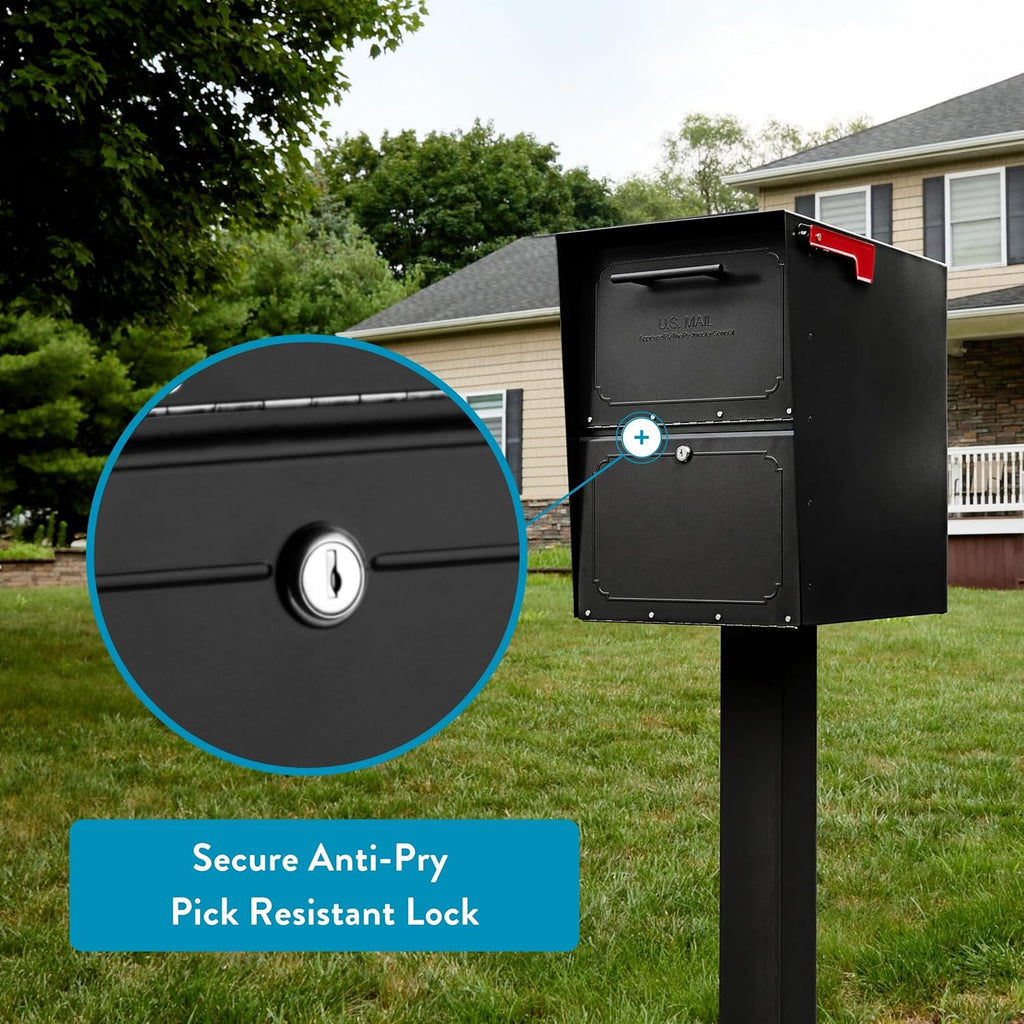 Architectural Mailboxes Oasis Mailbox, Black