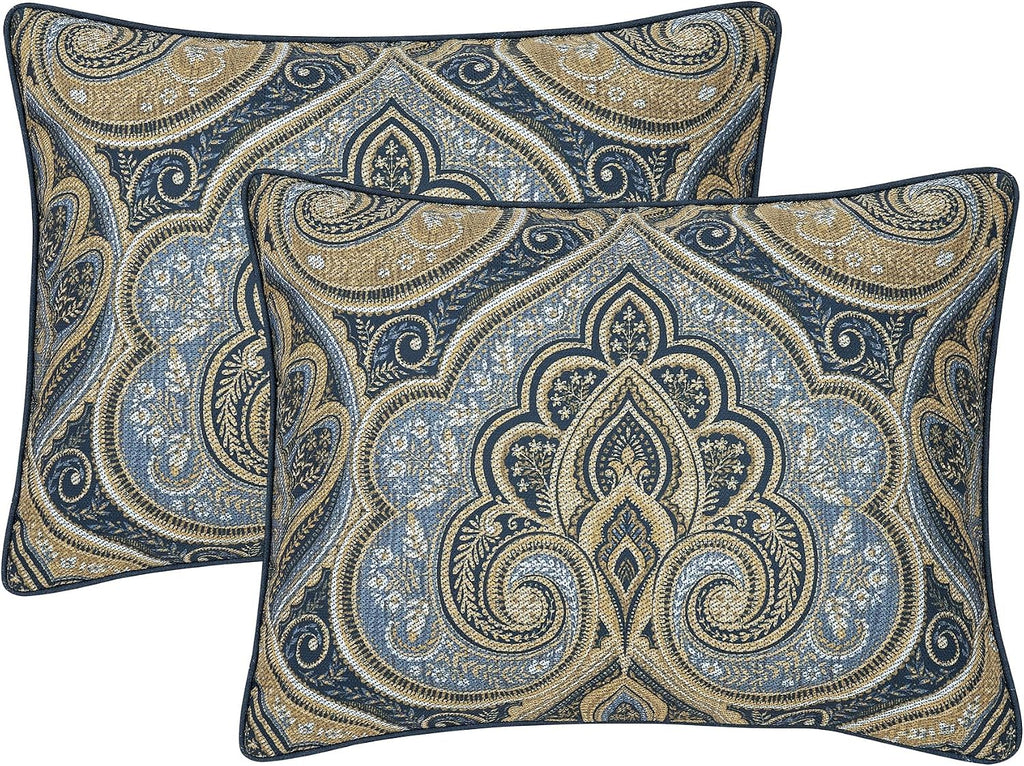 Messina - Navy King/Cal King 3PC. Comforter Set