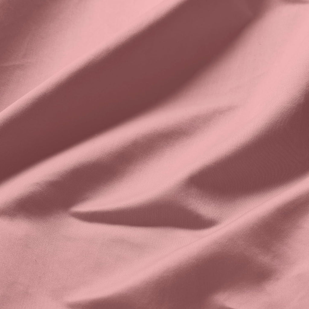 Superior Egyptian Cotton 4 Piece Sheet Set, 650 Thread Count, Eco-Friendly, Sustainable Sheets, Ultra-Soft Basics, Solid, Deep Pocket Fitted Sheet, Flat Sheet, Pillowcases, Queen, Blush